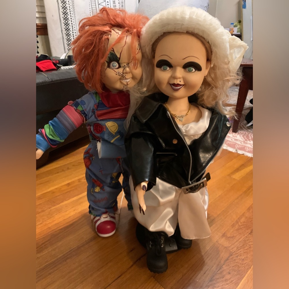 Checky and his bride Tiffany
